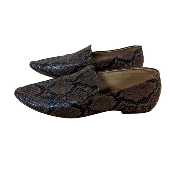 Steven By Steve Madden Haylie Snake Print Loafer 7.5 - Picture 2 of 10